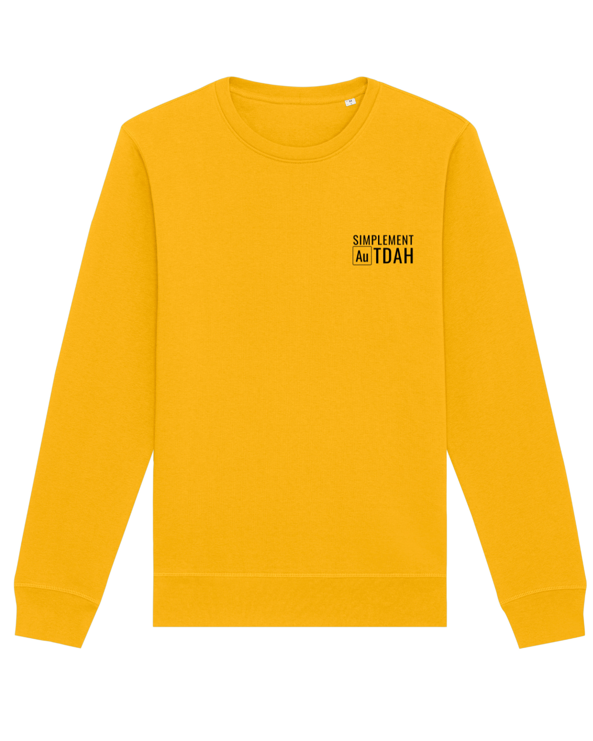 Sweat col rond Roller Jaune spectra