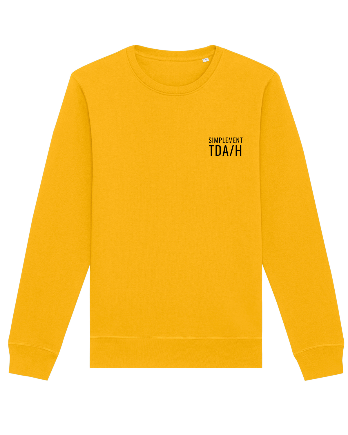 Sweat col rond Roller Jaune spectra