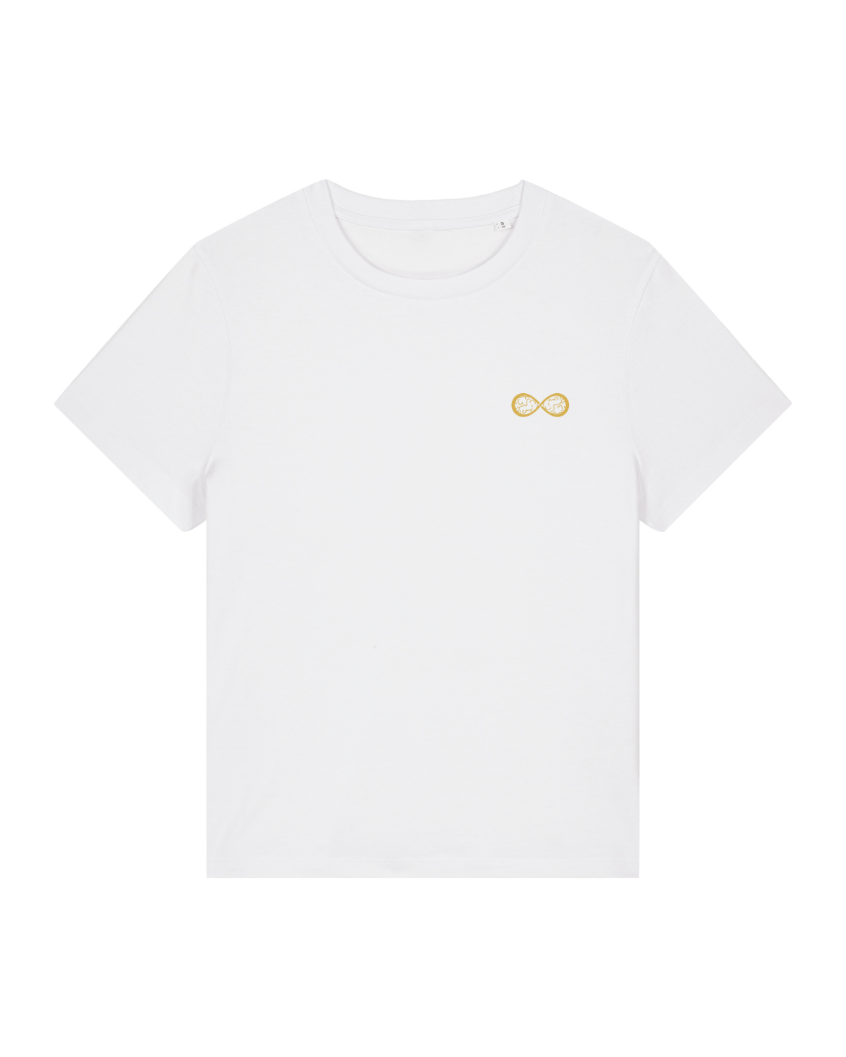 T-shirt femme col rond Stella Muser Blanc