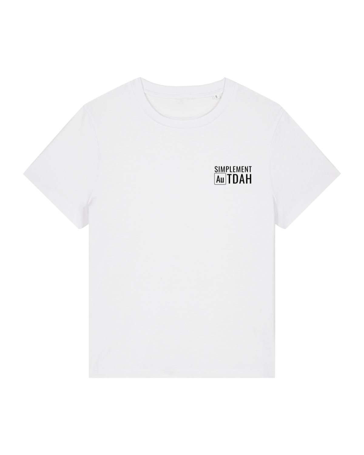 T-shirt femme col rond Stella Muser Blanc