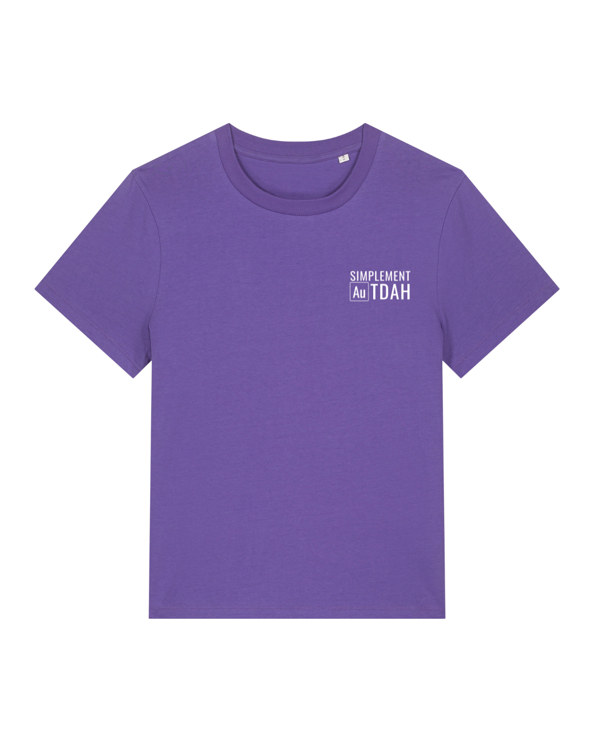 T-shirt femme col rond Stella Muser Violet