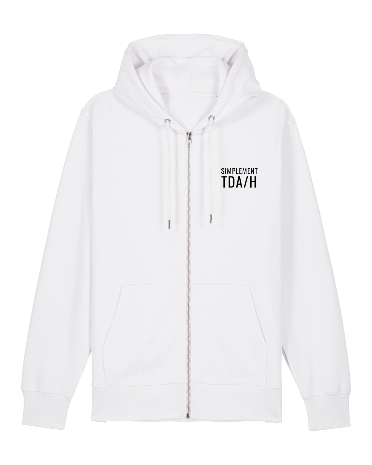 Sweat capuche zippé Cultivator 2.0 Blanc