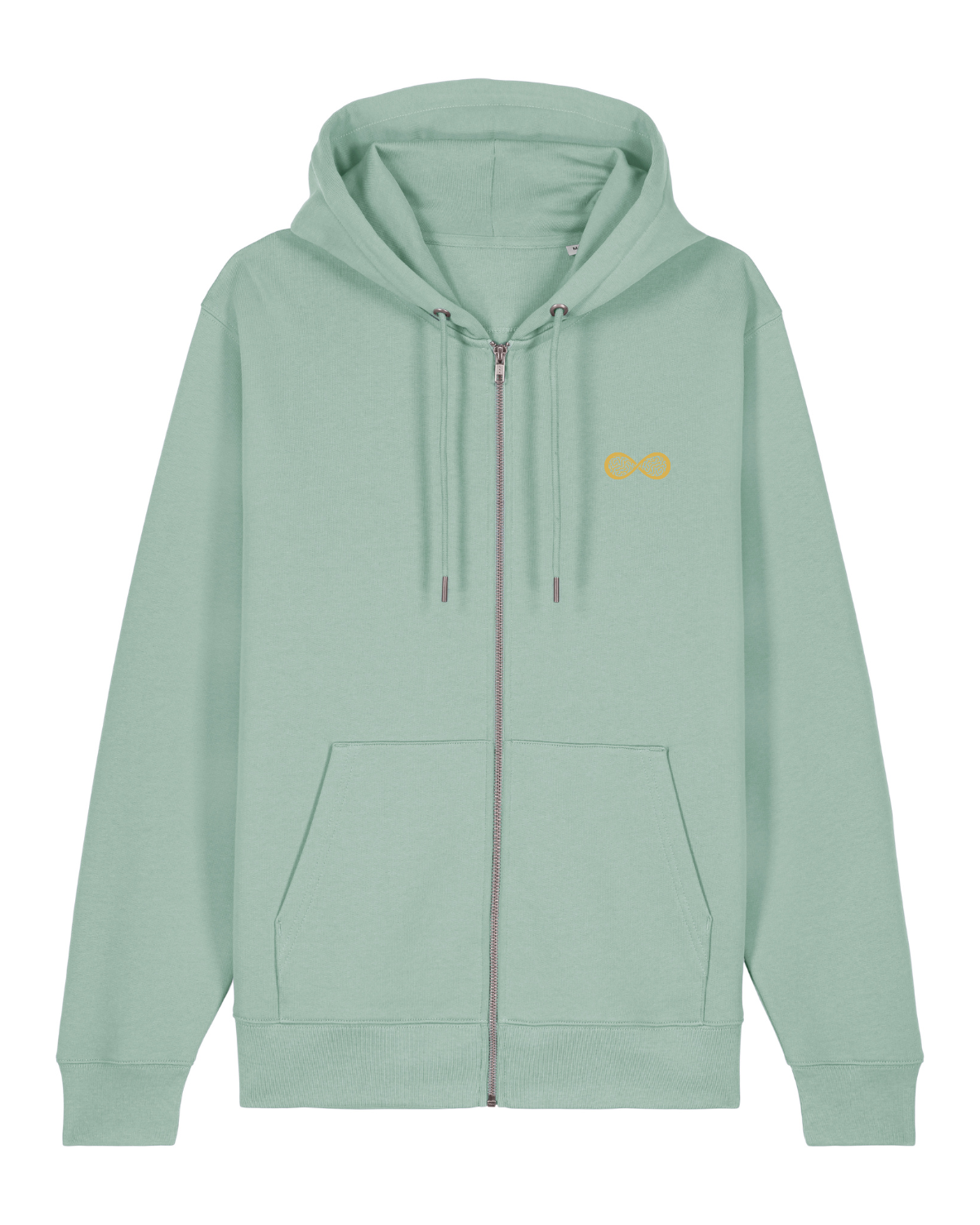 Sweat capuche zippé Cultivator 2.0 Vert aloé