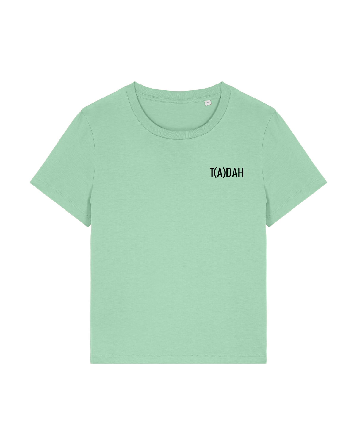 T-shirt femme col rond Stella Muser Vert jade