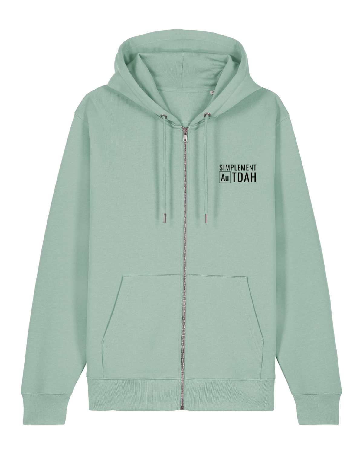 Sweat capuche zippé Cultivator 2.0 Vert aloé