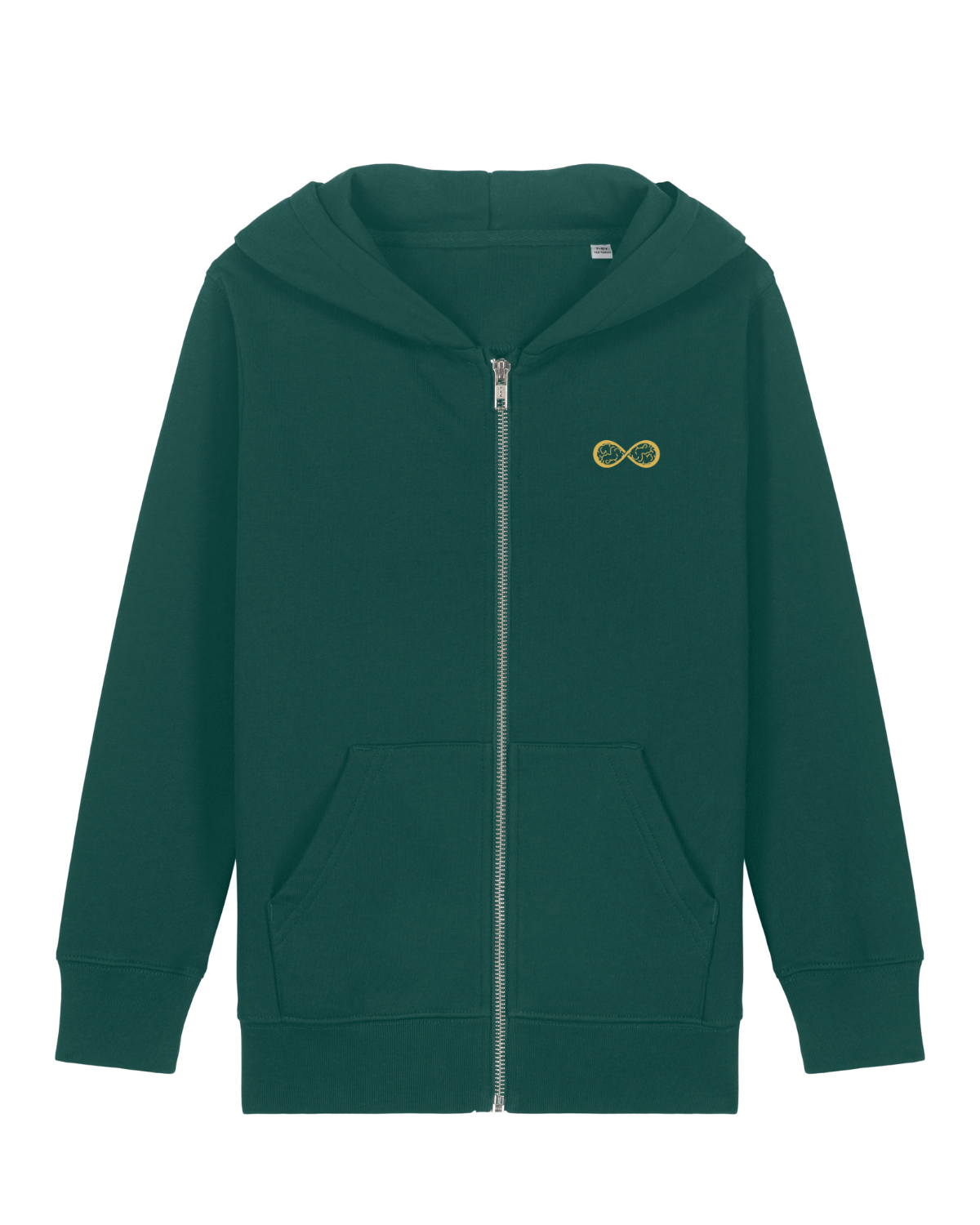 Sweat capuche zippé Mini Cultivator 2.0 Vert