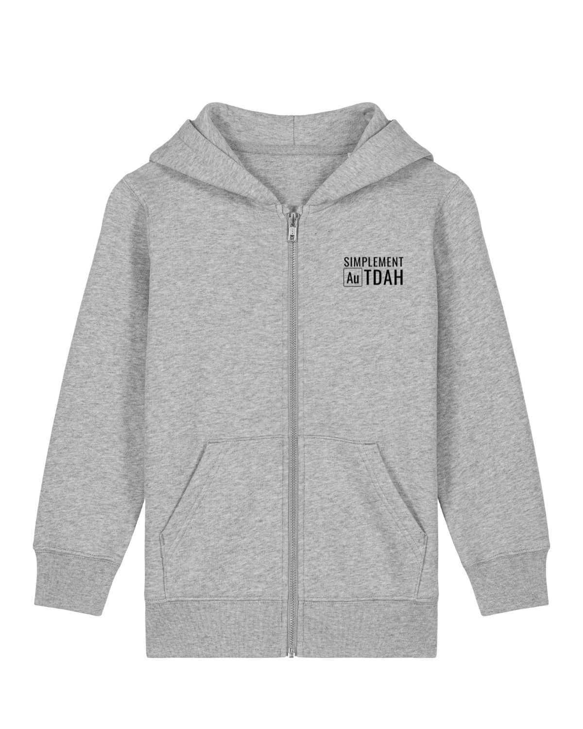 Sweat capuche zippé Mini Cultivator 2.0 Gris chiné moyen