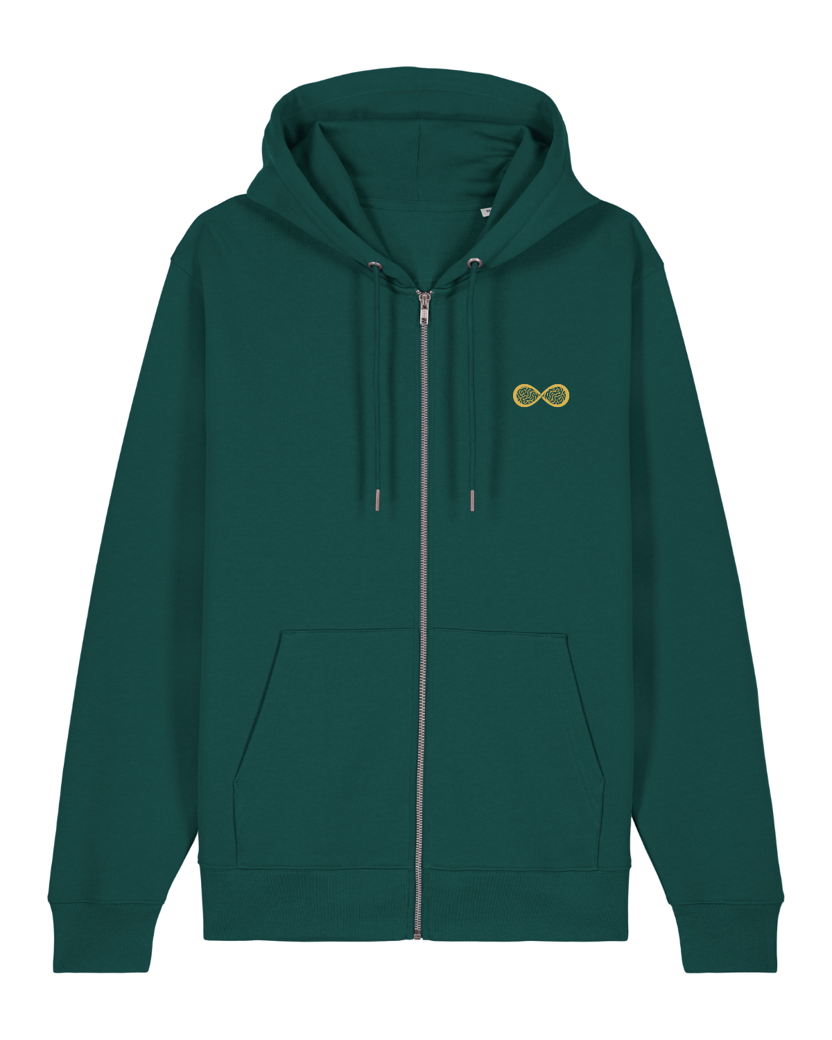 Sweat capuche zippé Cultivator 2.0 Vert