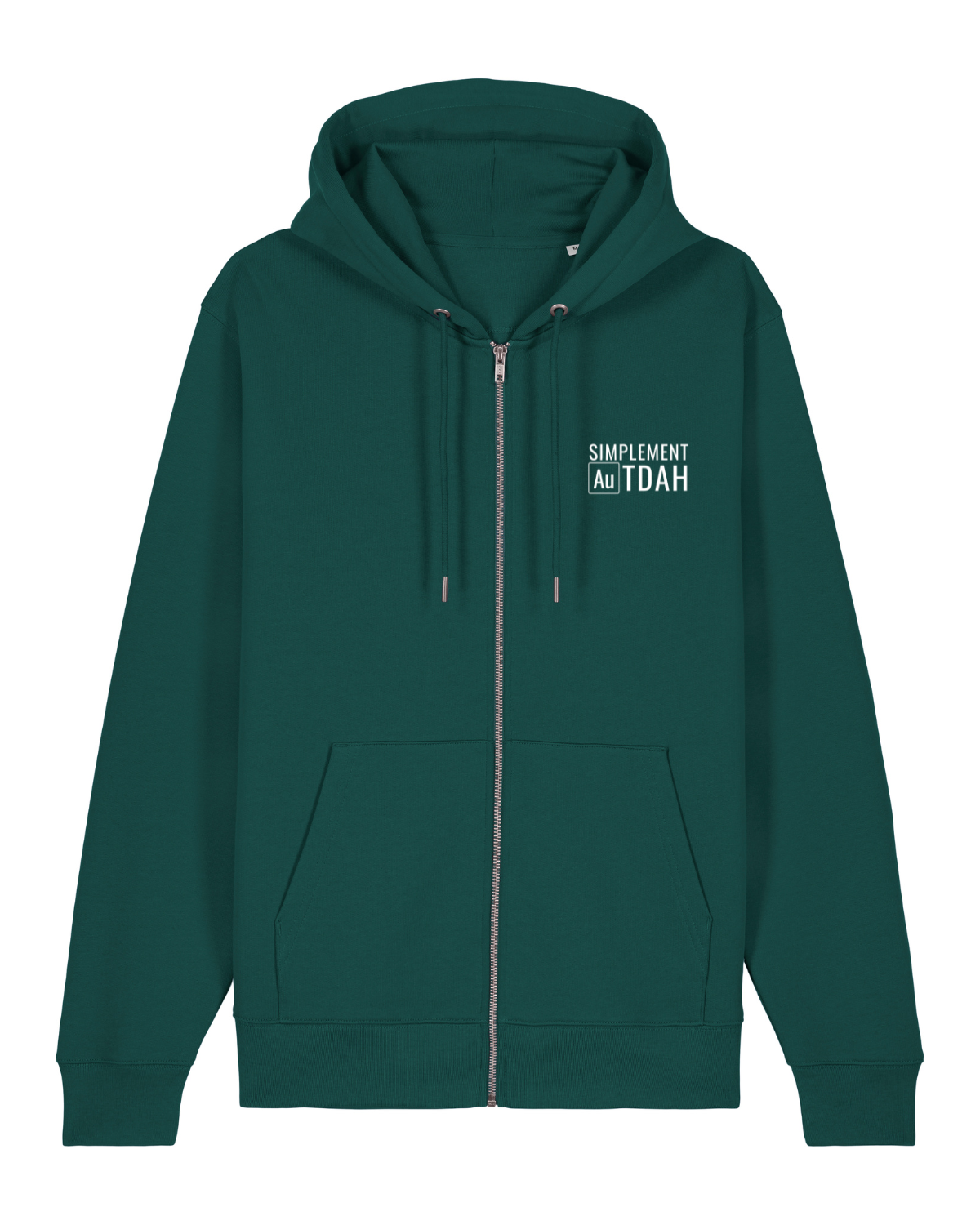 Sweat capuche zippé Cultivator 2.0 Vert