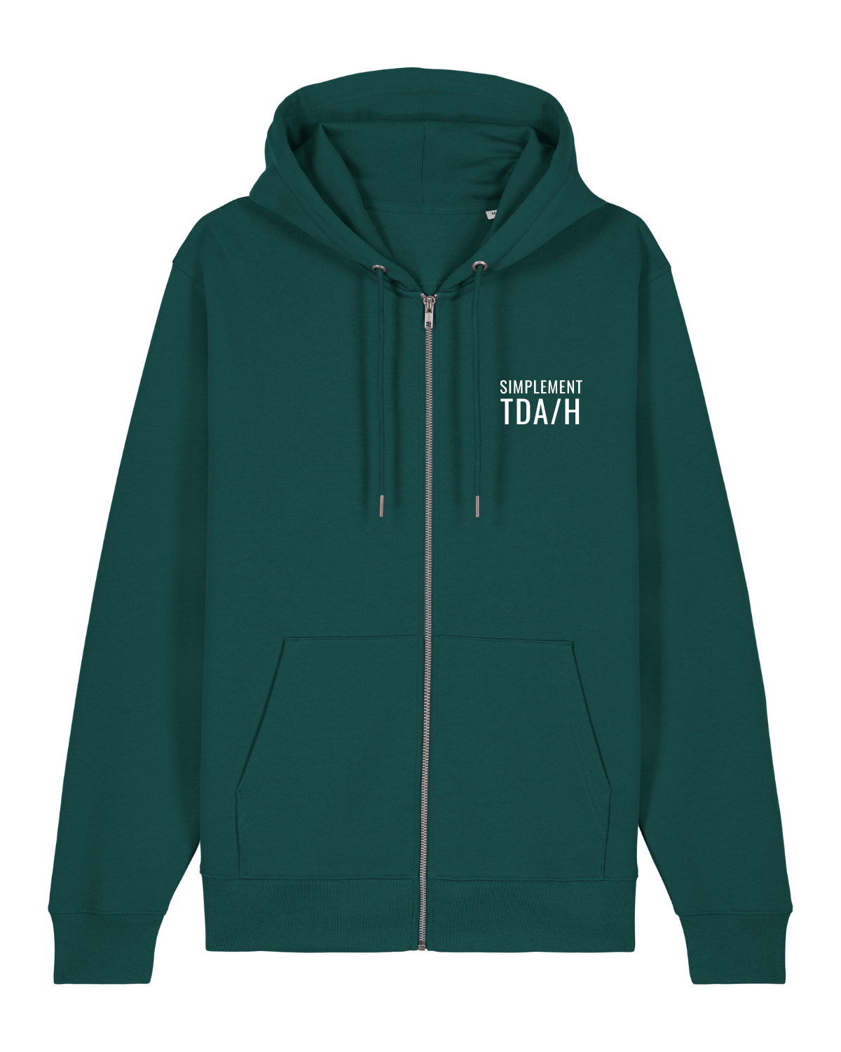 Sweat capuche zippé Cultivator 2.0 Vert