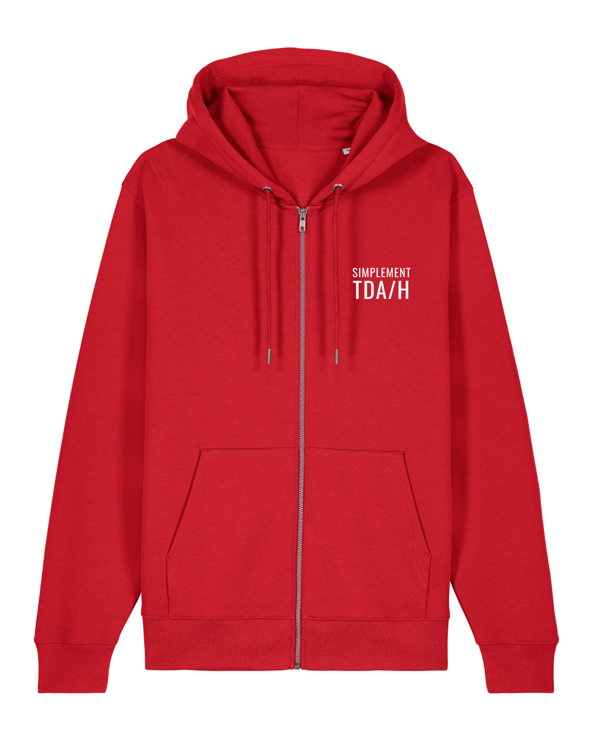 Sweat capuche zippé Cultivator 2.0 Rouge