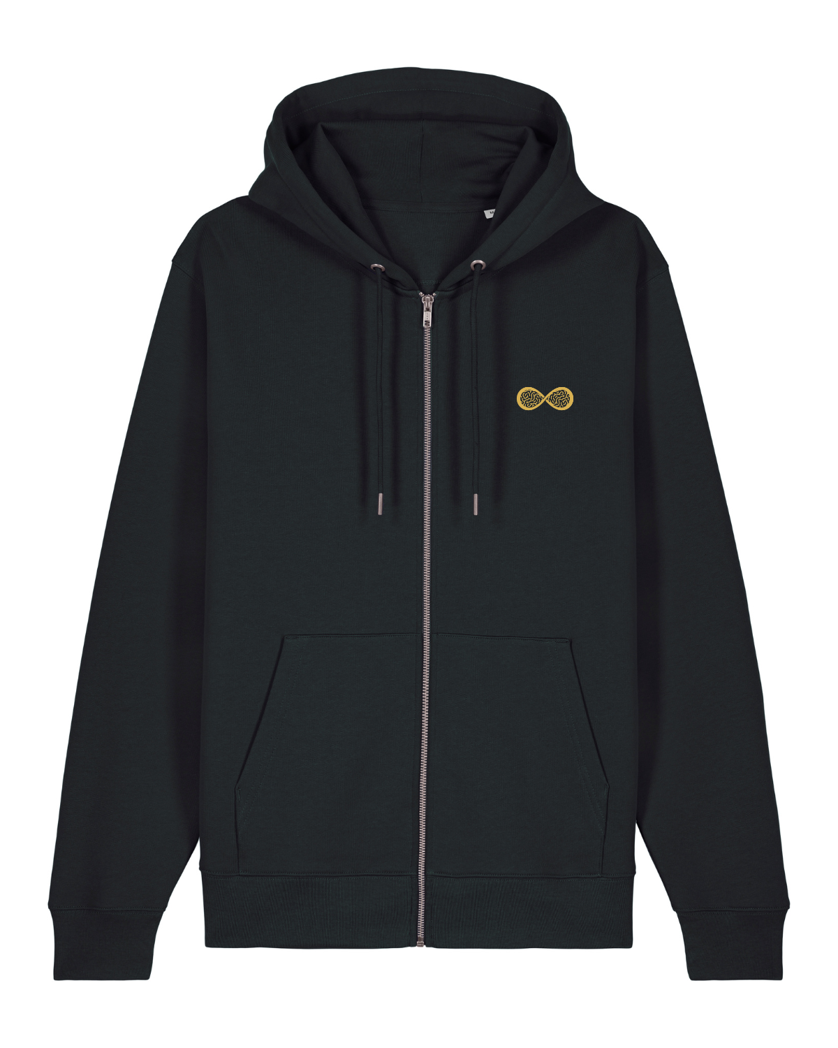 Sweat capuche zippé Cultivator 2.0 Noir