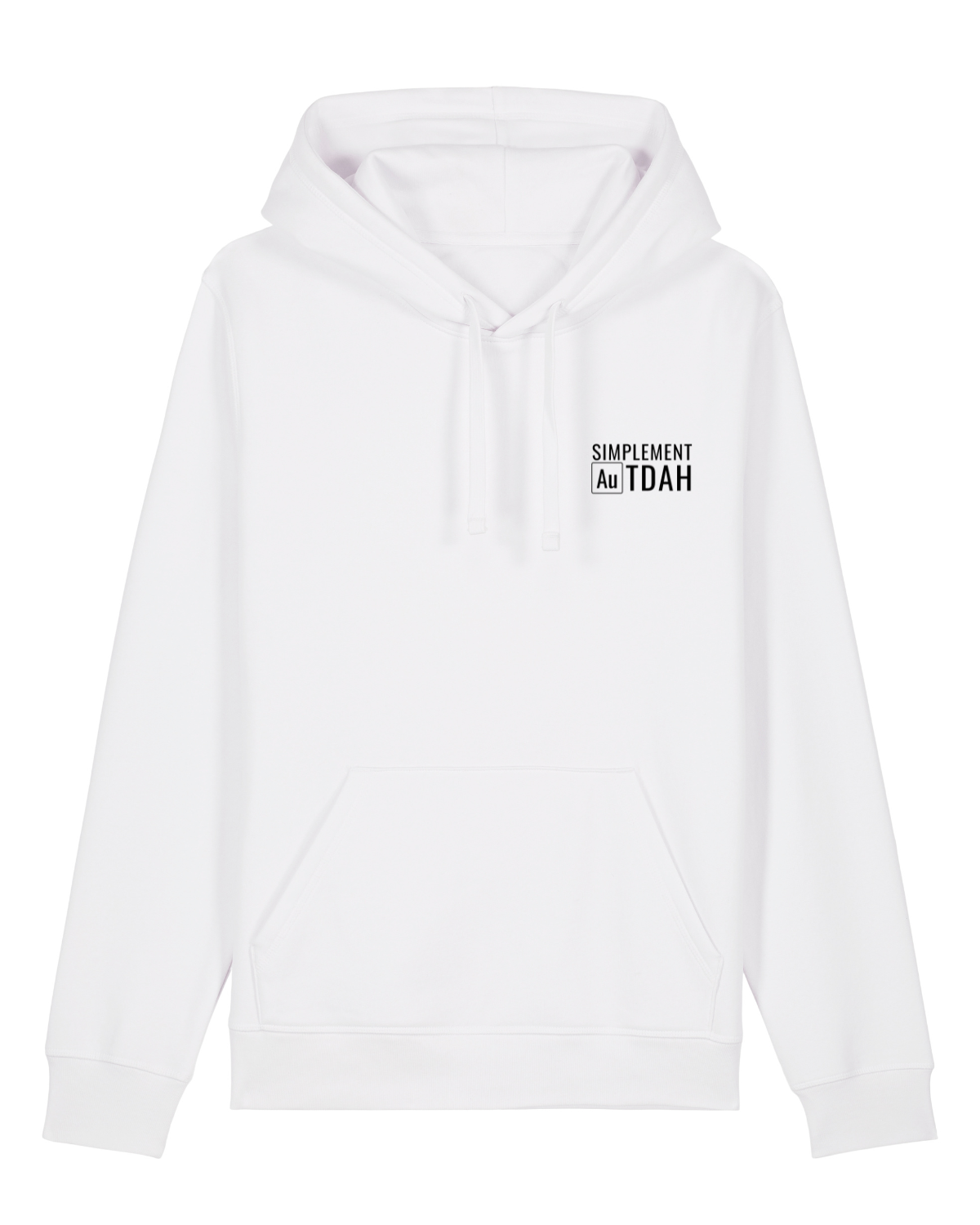 Sweat capuche Drummer 2.0 Blanc