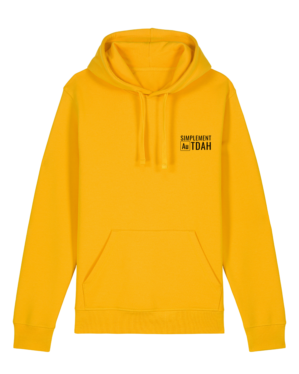 Sweat capuche Drummer 2.0 Jaune spectra