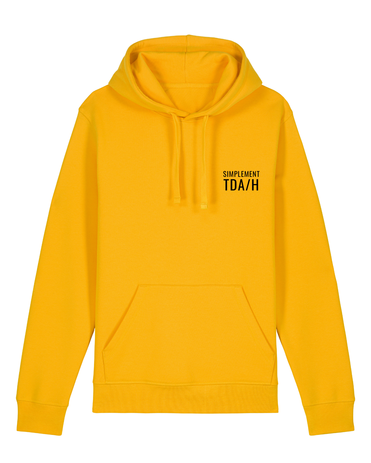 Sweat capuche Drummer 2.0 Jaune spectra