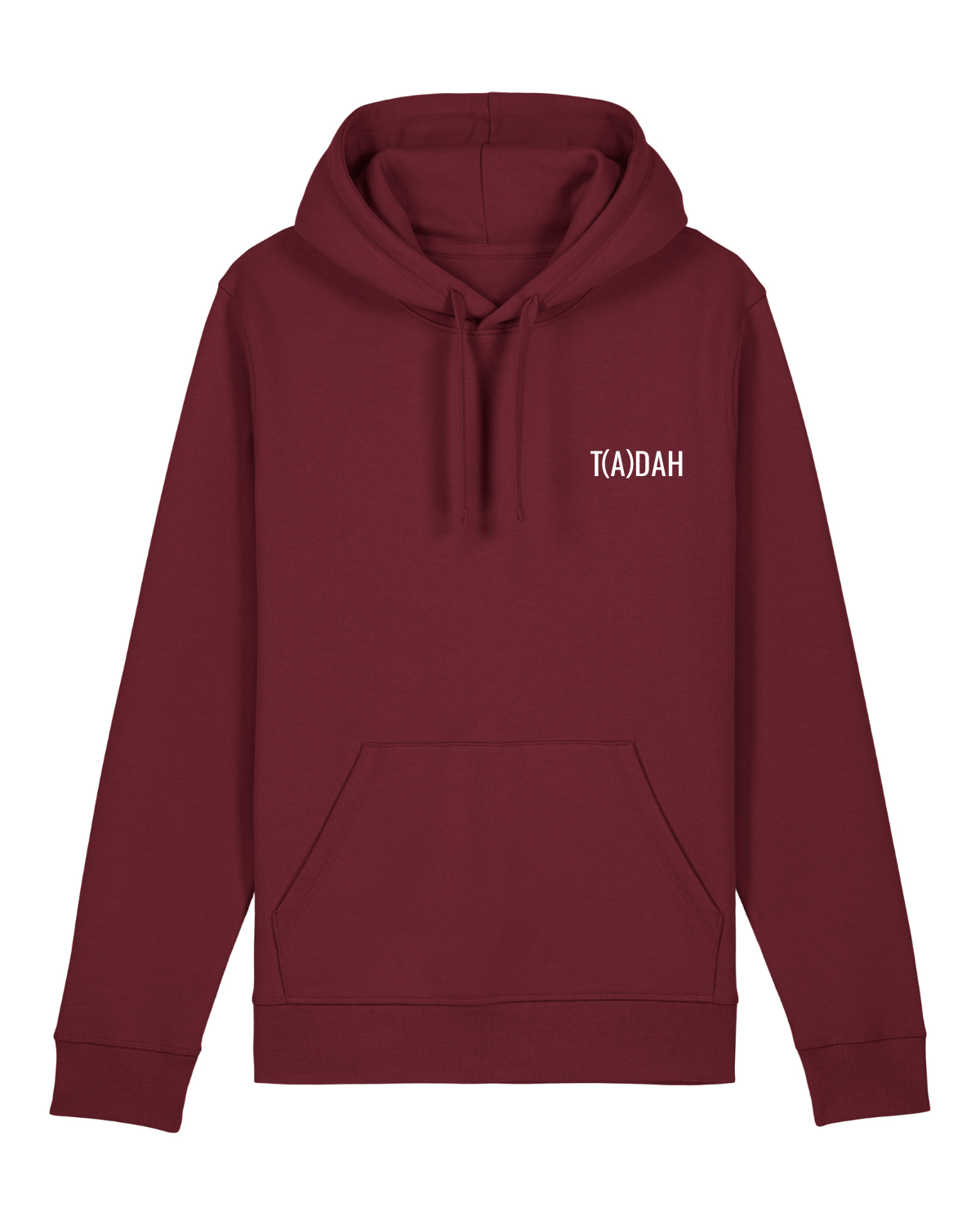 Sweat capuche Drummer 2.0 Rouge vin