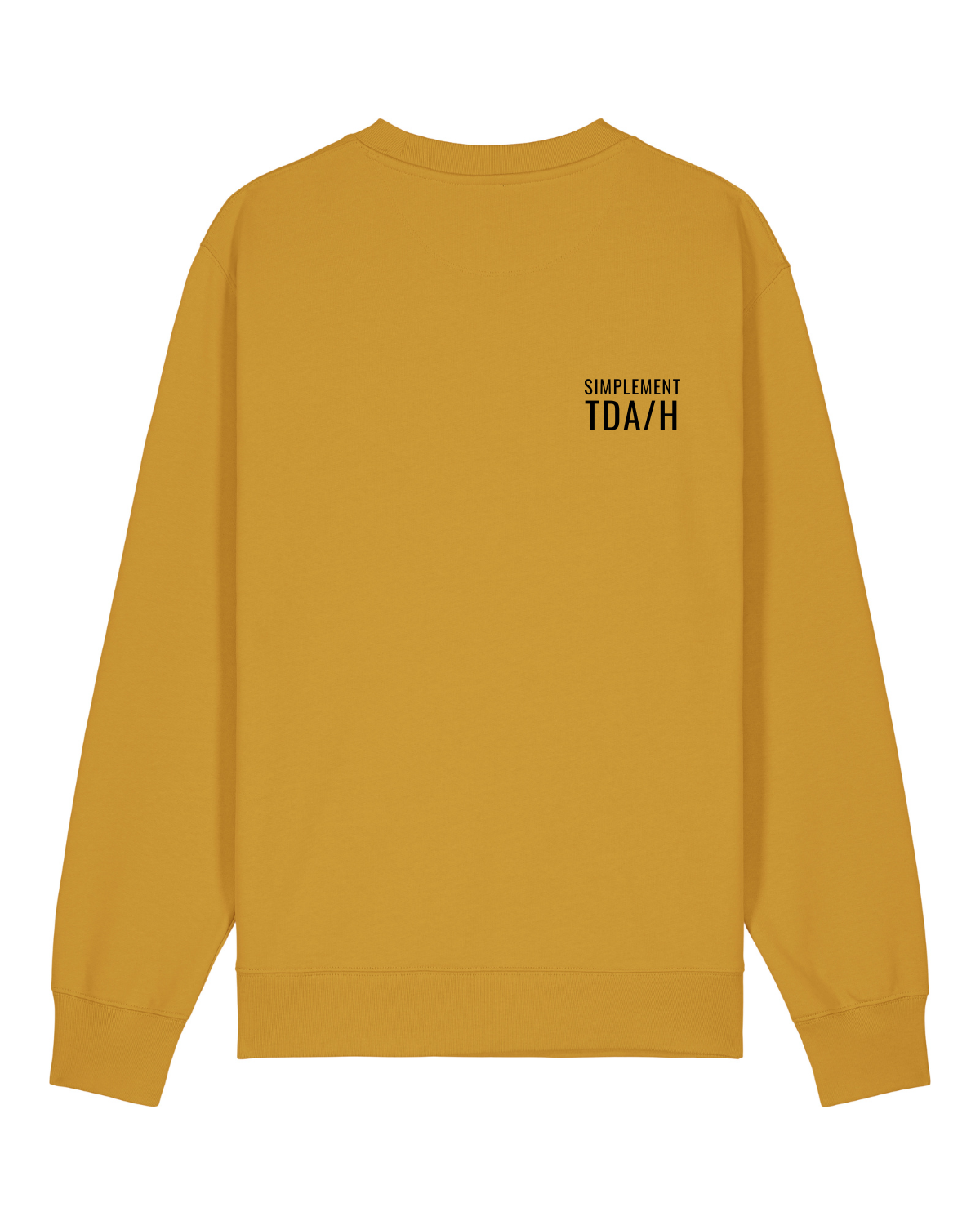 Sweat sans capuche Changer 2.0 Jaune ocre