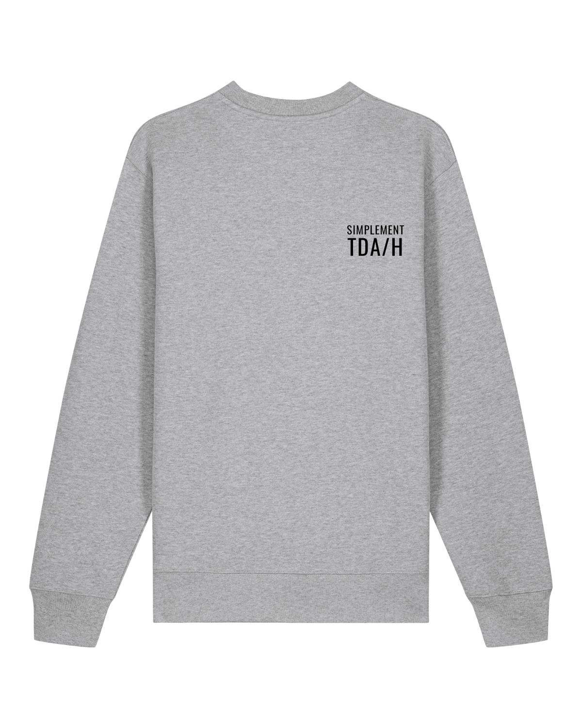 Sweat sans capuche Changer 2.0 Gris chiné