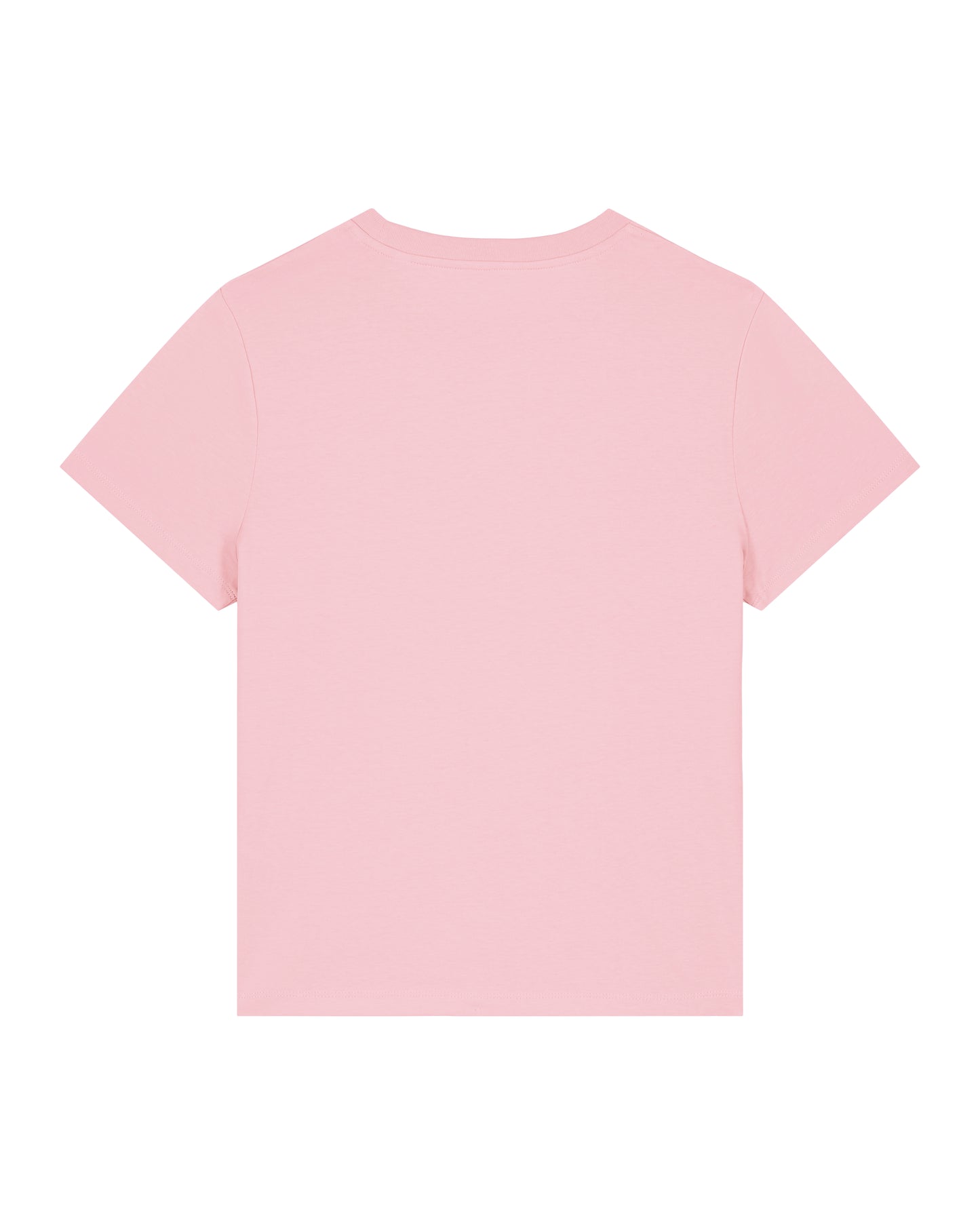 T-shirt femme col rond Stella Muser Rose coton