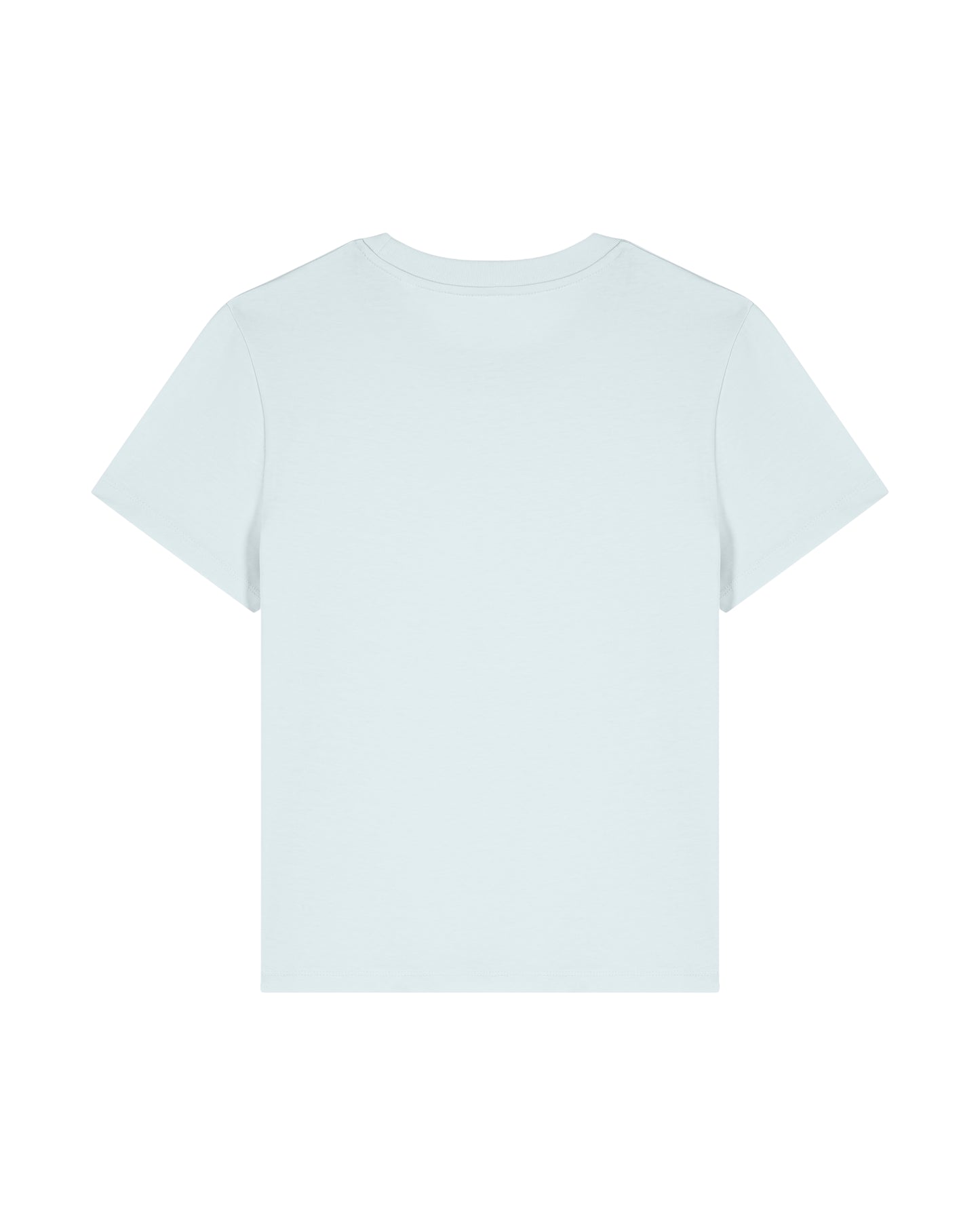 T-shirt femme col rond Stella Muser Bleu glace