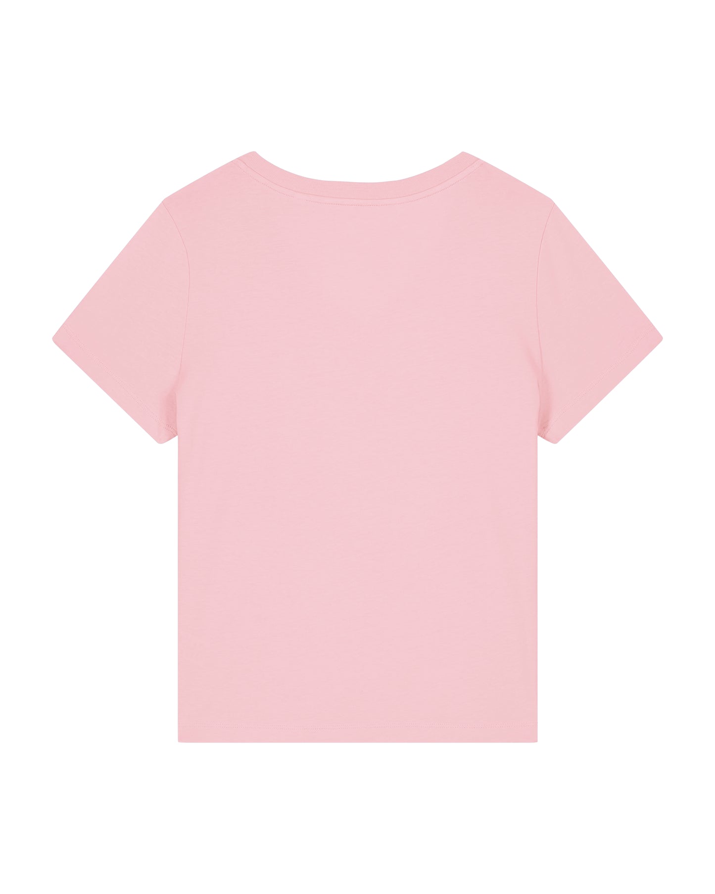 T-shirt femme col V Stella Isla Rose coton