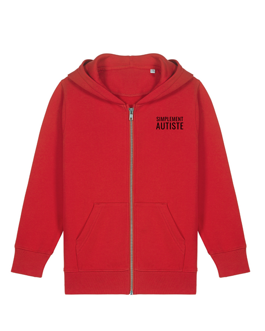 Sweat capuche zippé Mini Cultivator 2.0 Rouge