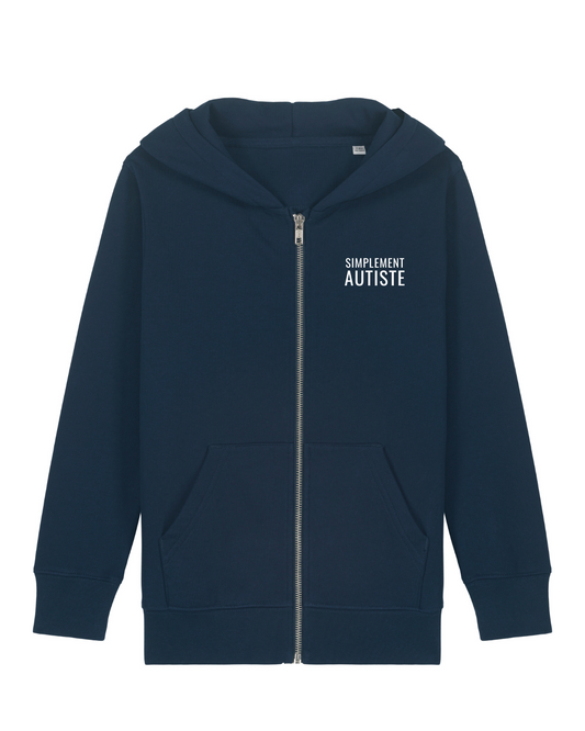 Sweat capuche zippé Mini Cultivator 2.0 Bleu marine