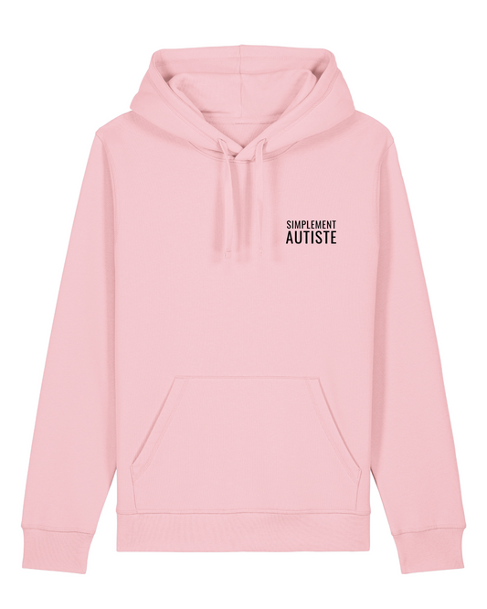 Sweat capuche Drummer 2.0 Rose coton