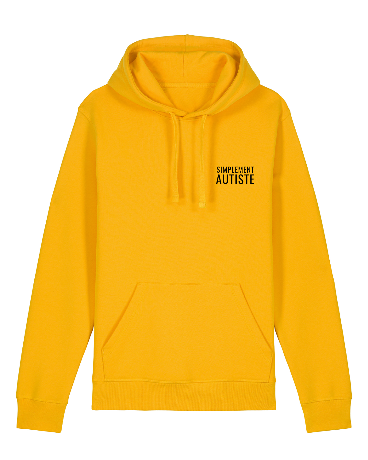 Sweat capuche Drummer 2.0 Jaune spectra