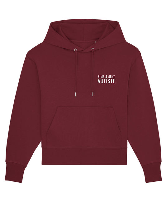 Sweat capuche Slammer Rouge vin