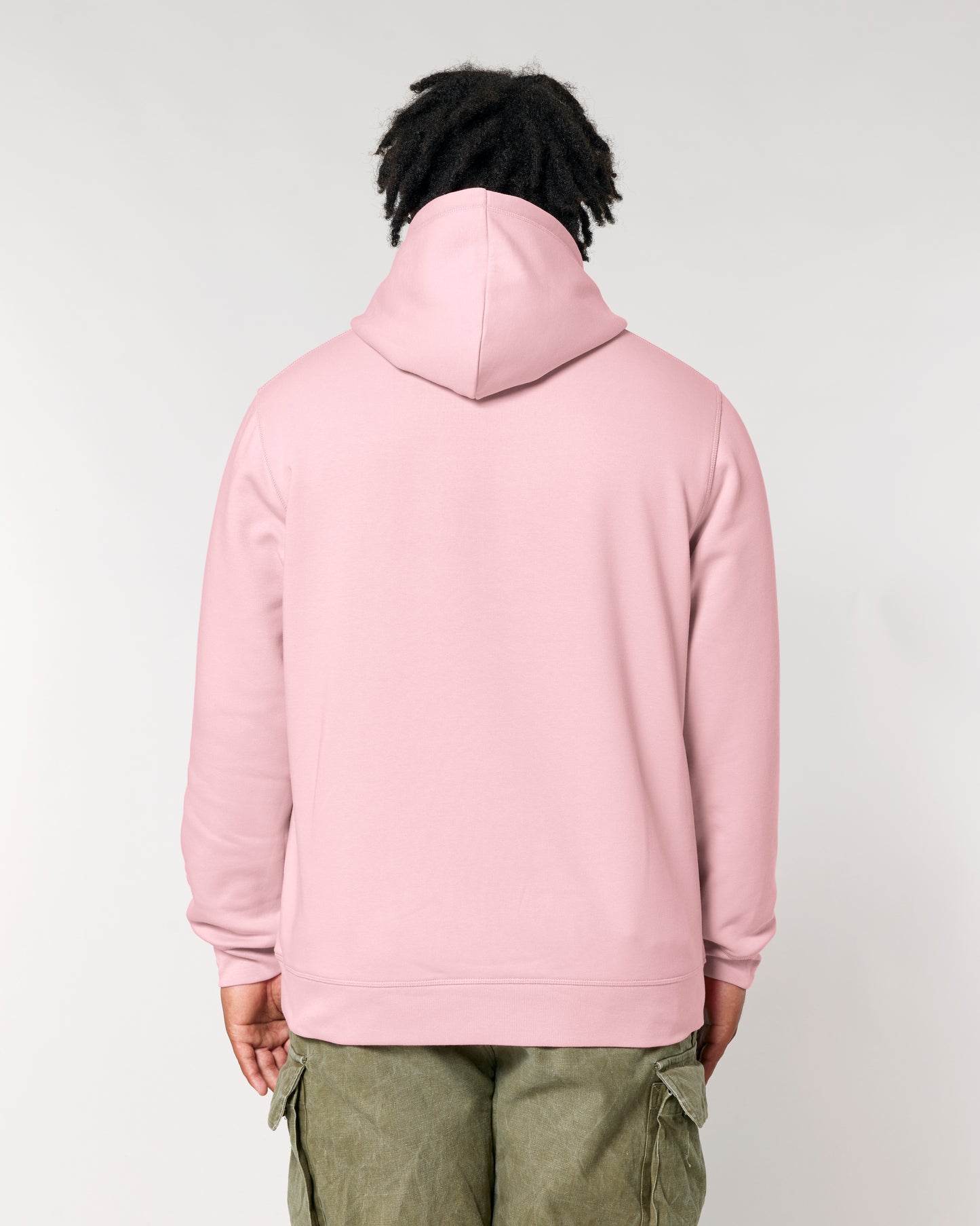 Sweat capuche Drummer 2.0 Rose coton