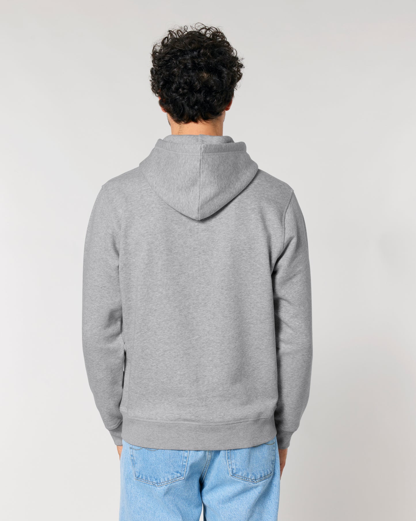 Sweat capuche Drummer 2.0 Gris chiné