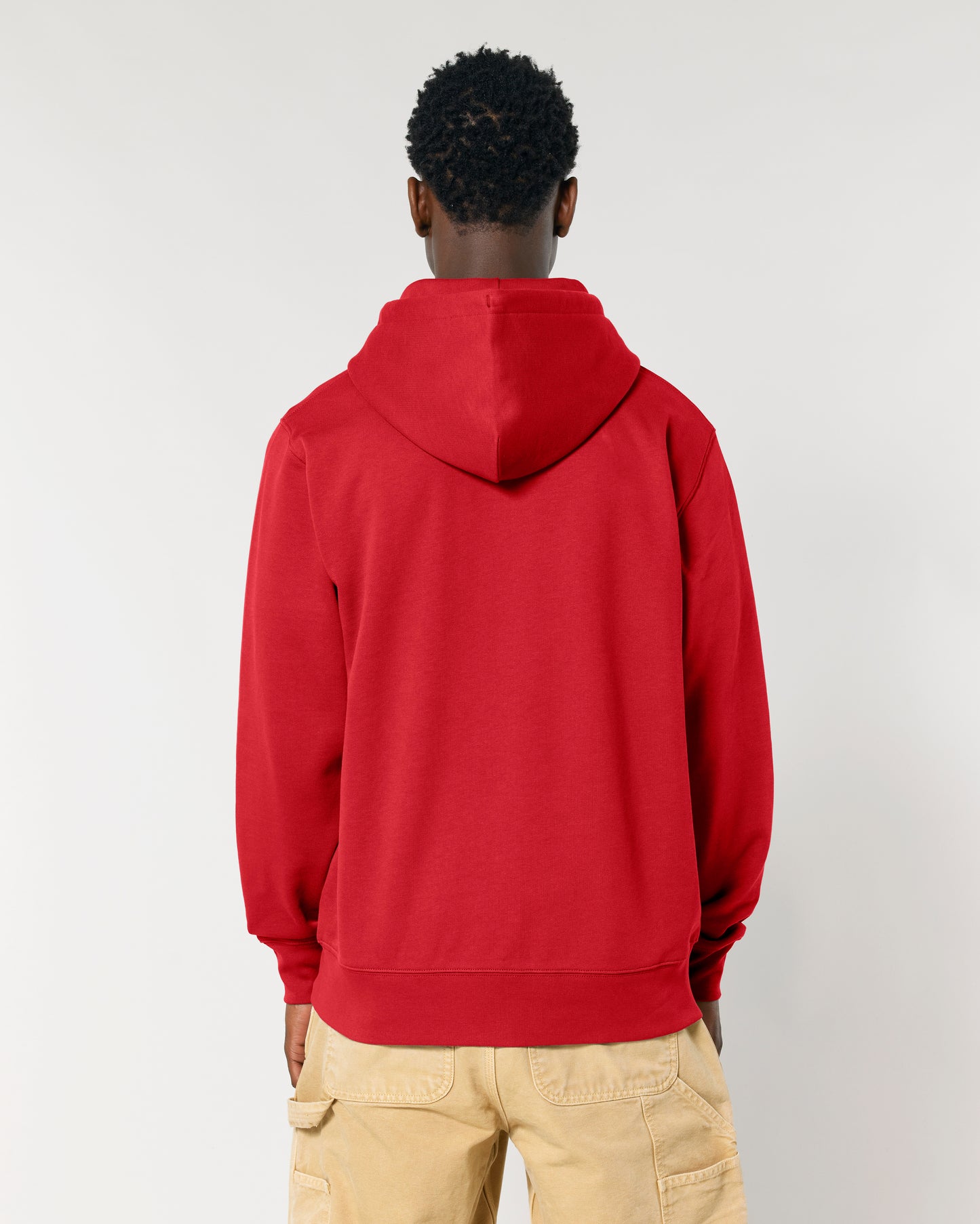 Sweat capuche zippé Cultivator 2.0 Rouge