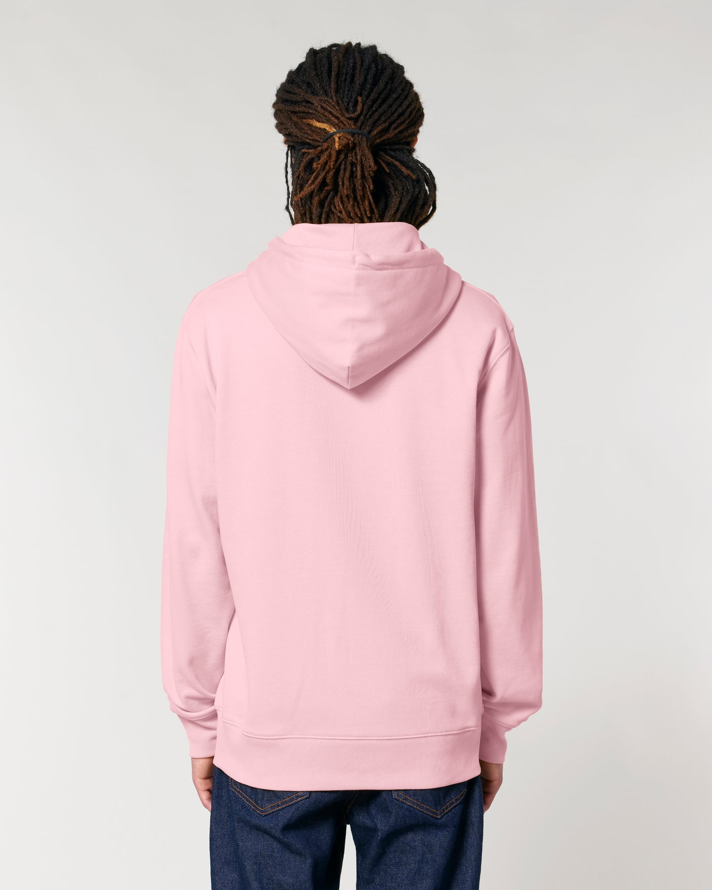 Sweat capuche zippé Cultivator 2.0 Rose coton