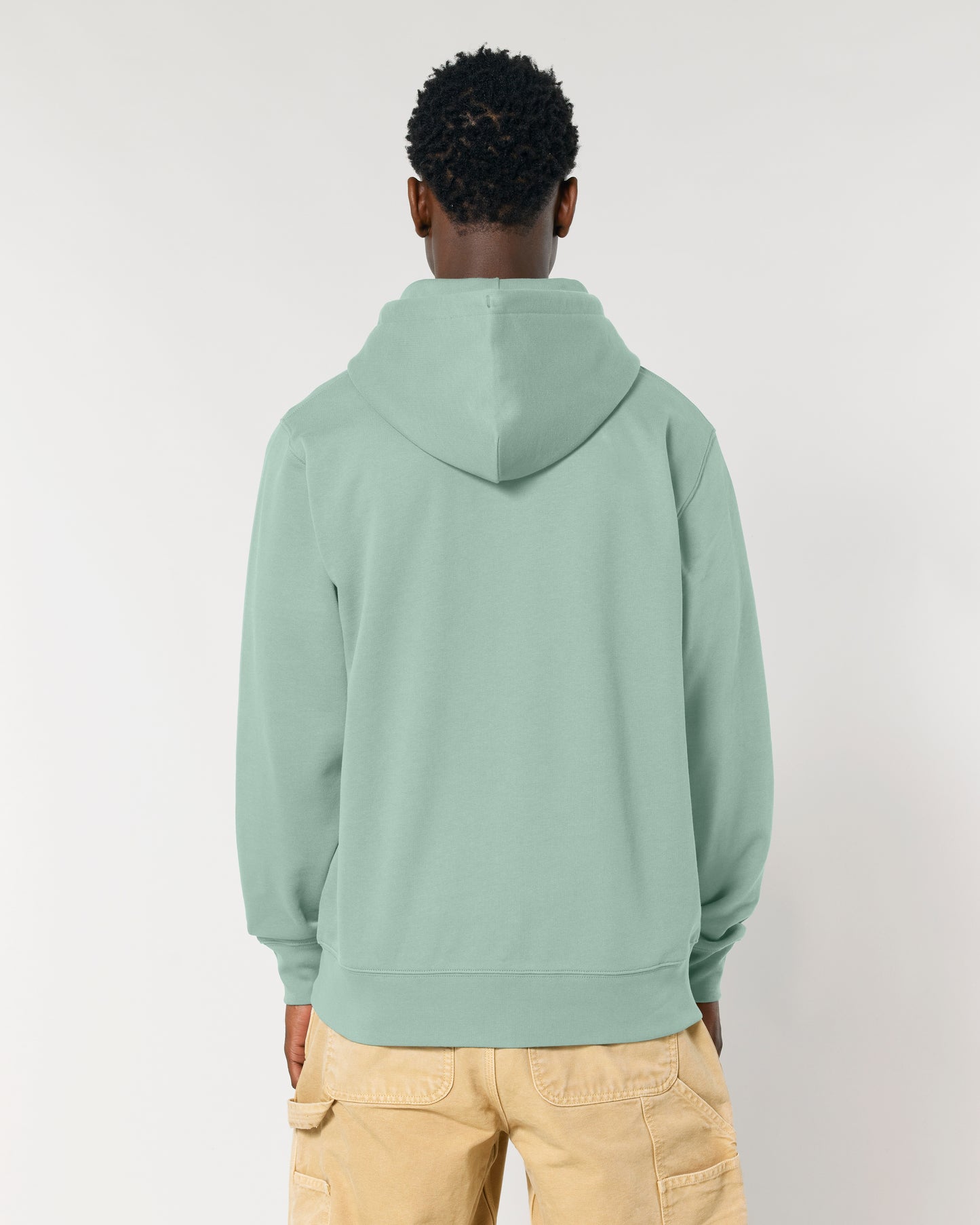 Sweat capuche zippé Cultivator 2.0 Vert aloé