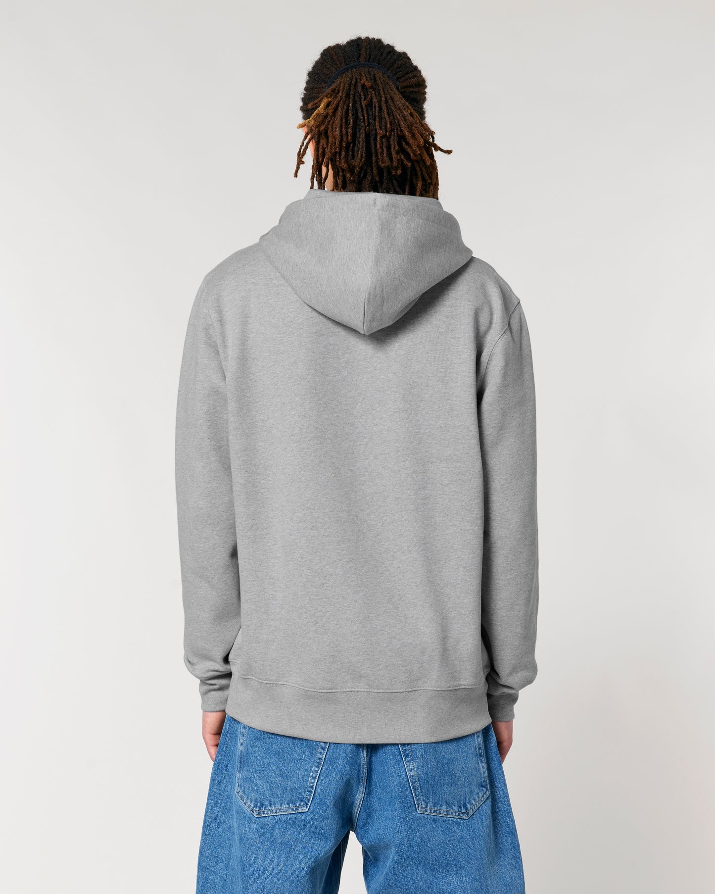 Sweat capuche zippé Cultivator 2.0 Gris chiné