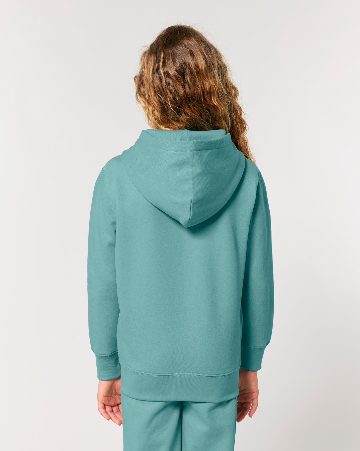 Sweat capuche zippé Mini Cultivator 2.0 Vert d'eau