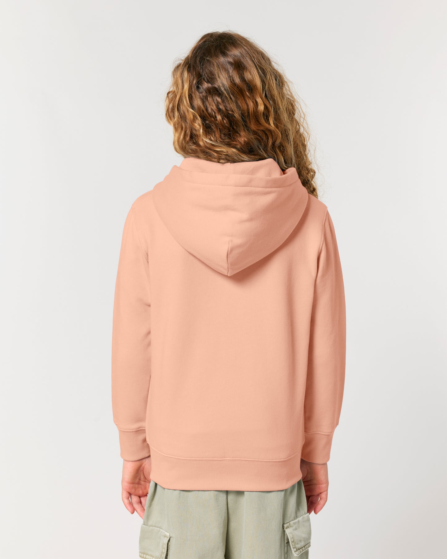 Sweat capuche zippé Mini Cultivator 2.0 Pêche