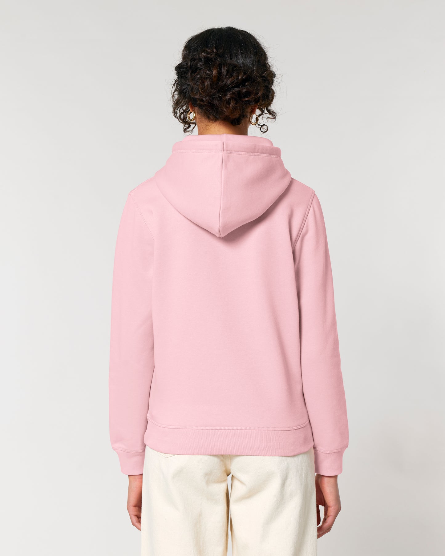 Sweat capuche Drummer 2.0 Rose coton