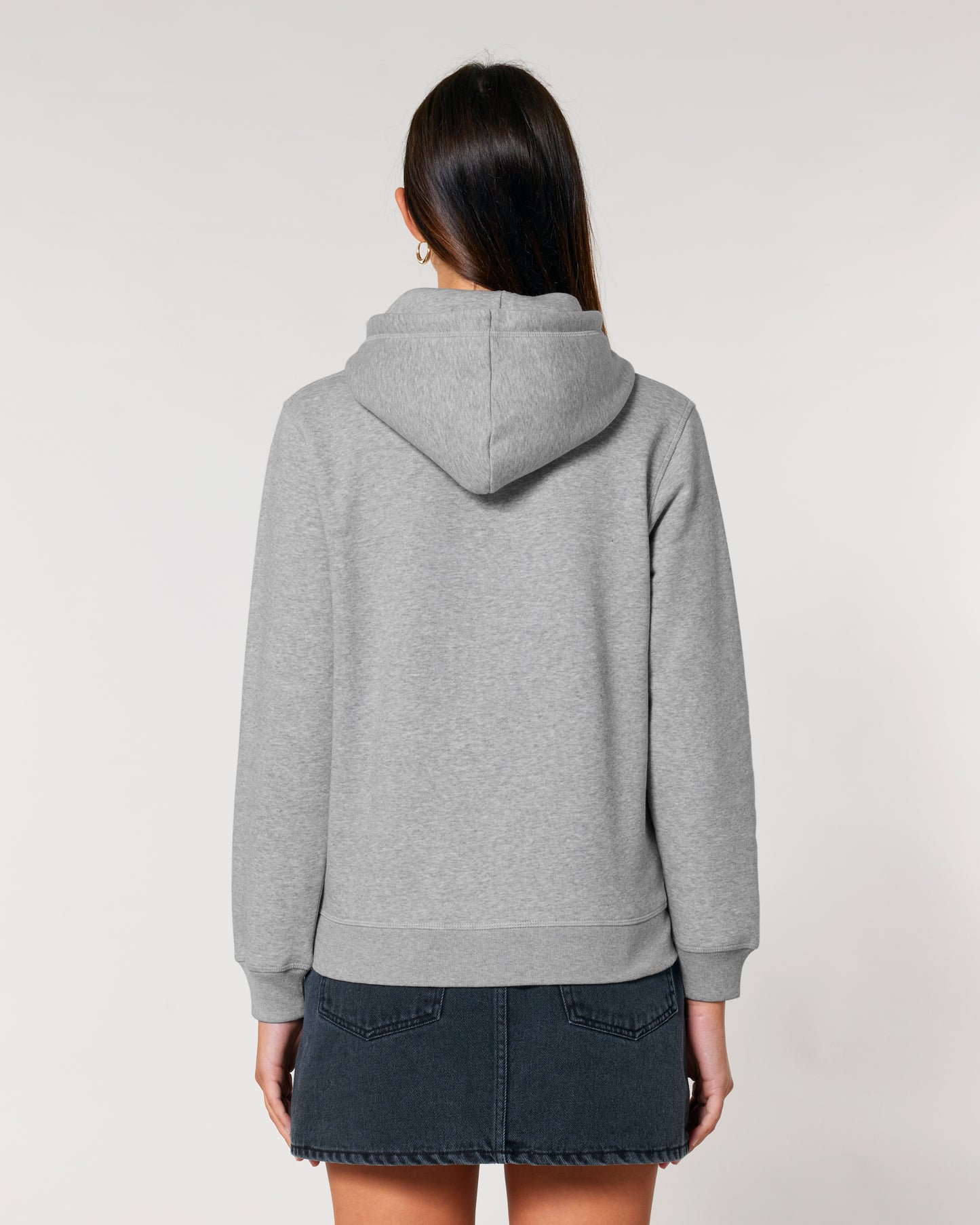 Sweat capuche Drummer 2.0 Gris chiné