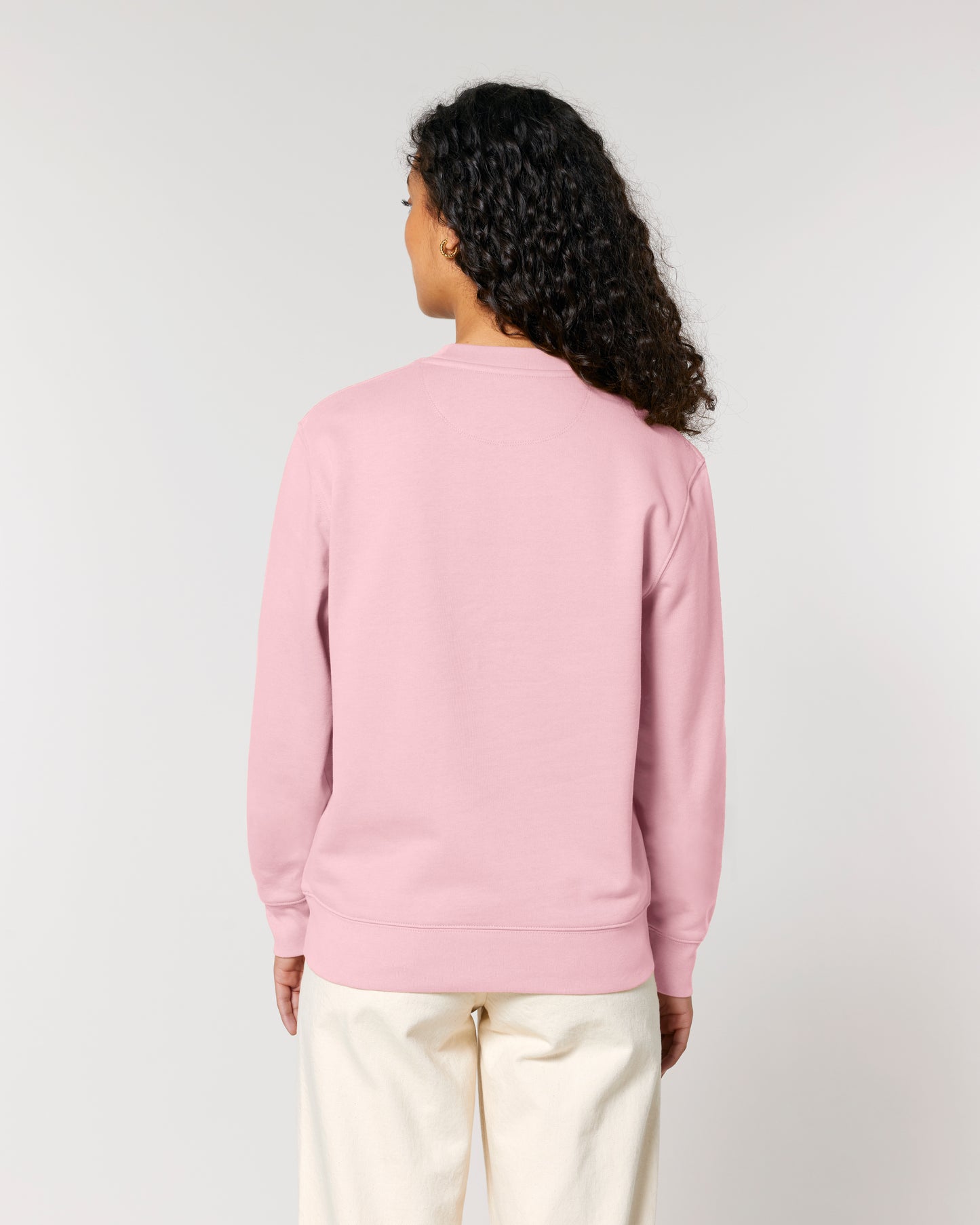 Sweat sans capuche Changer 2.0 Rose coton