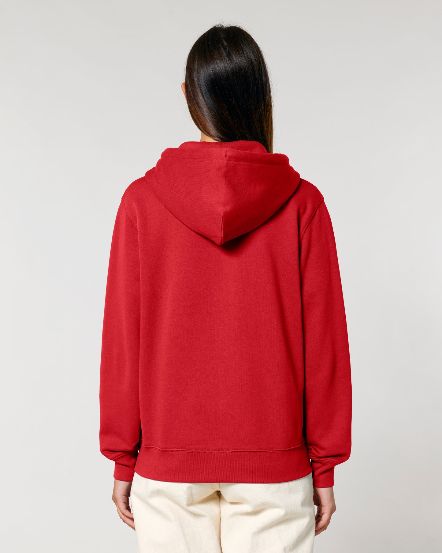 Sweat capuche zippé Cultivator 2.0 Rouge