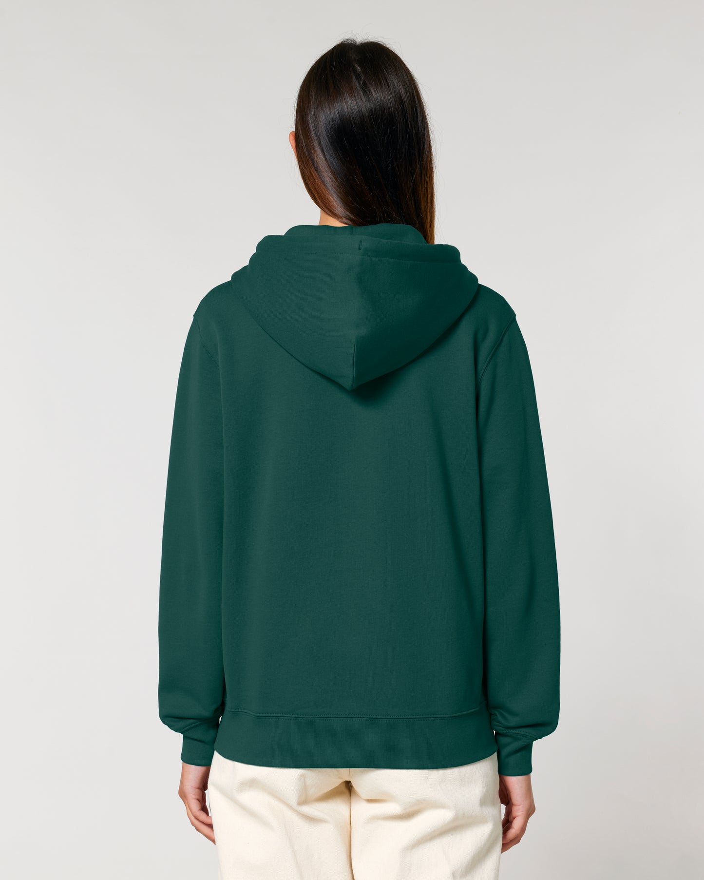 Sweat capuche zippé Cultivator 2.0 Vert