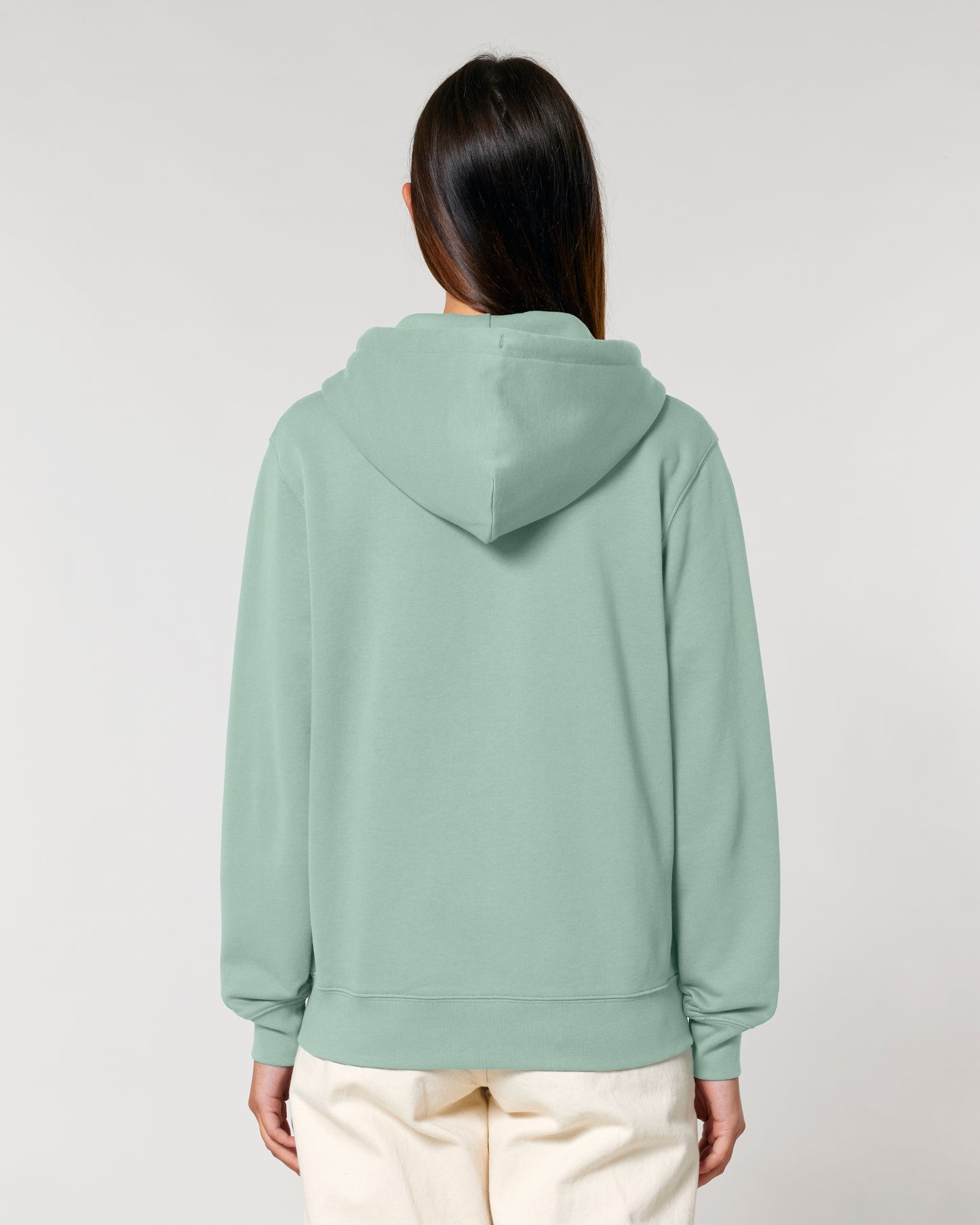 Sweat capuche zippé Cultivator 2.0 Vert aloé