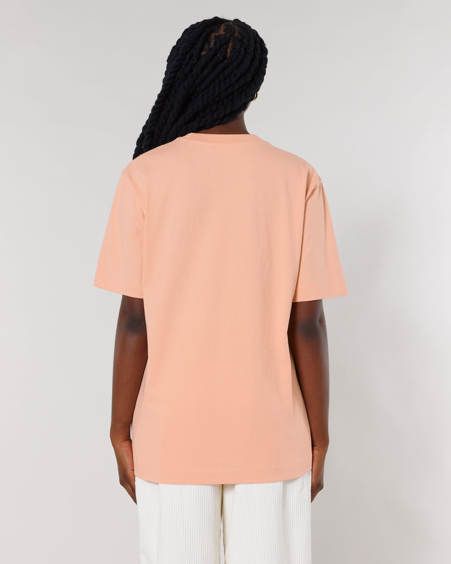 T-shirt unisexe lourd Freestyler Pêche