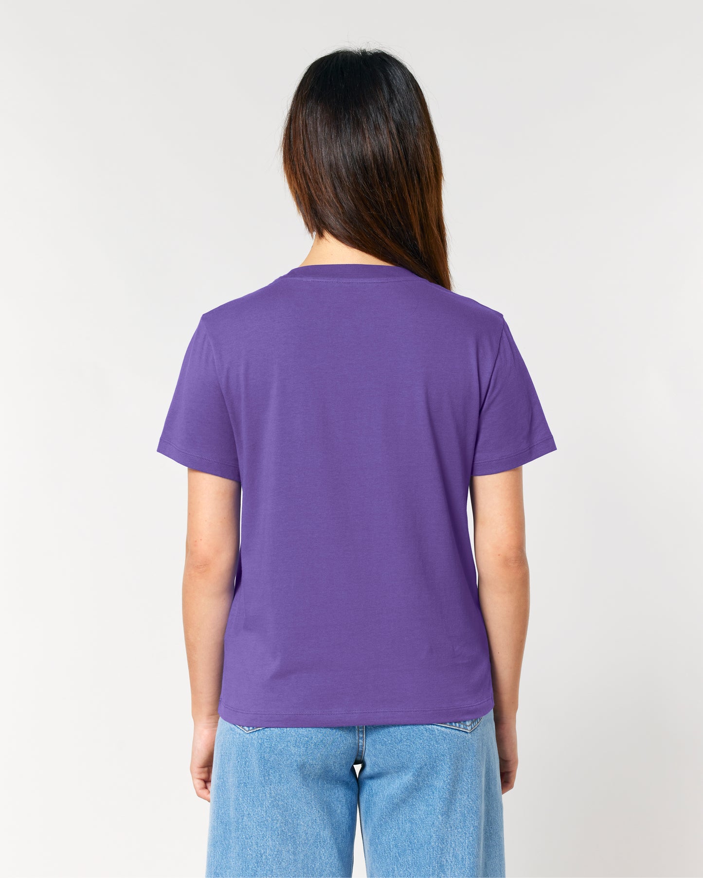 T-shirt femme col rond Stella Muser Violet