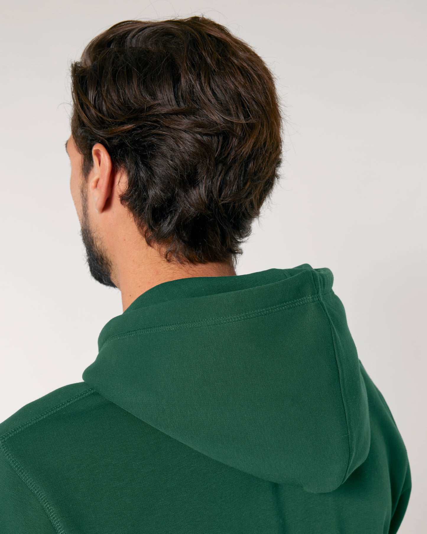 Sweat capuche Drummer 2.0 Vert bouteille