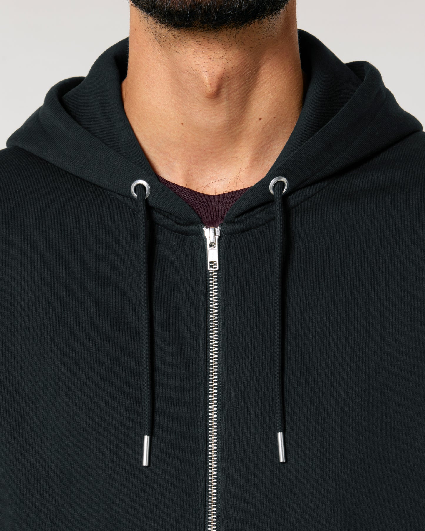 Sweat capuche zippé Cultivator 2.0 Noir