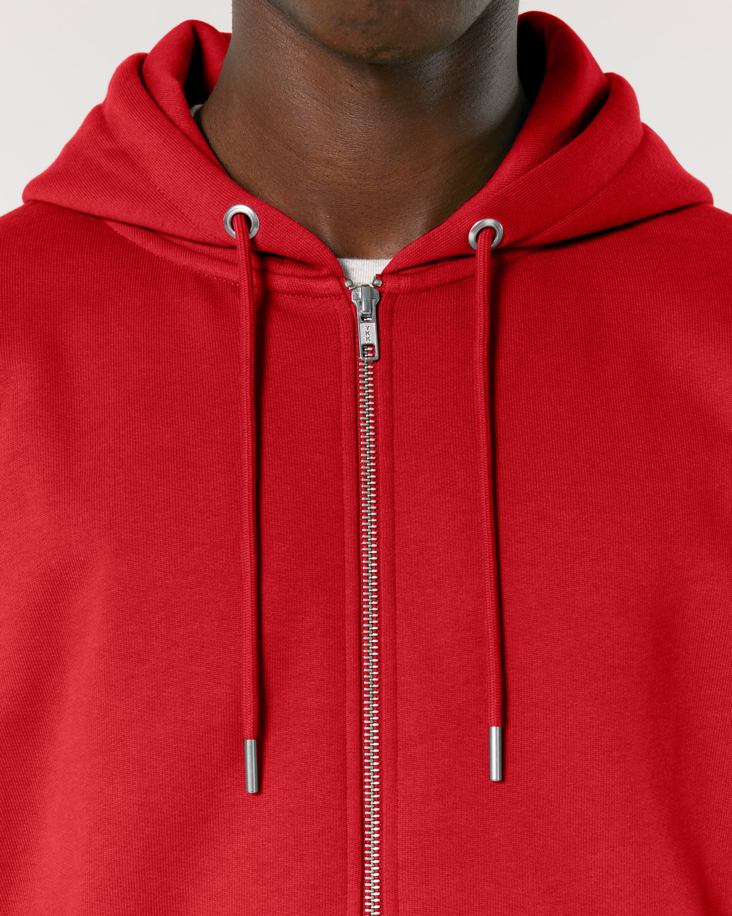 Sweat capuche zippé Cultivator 2.0 Rouge