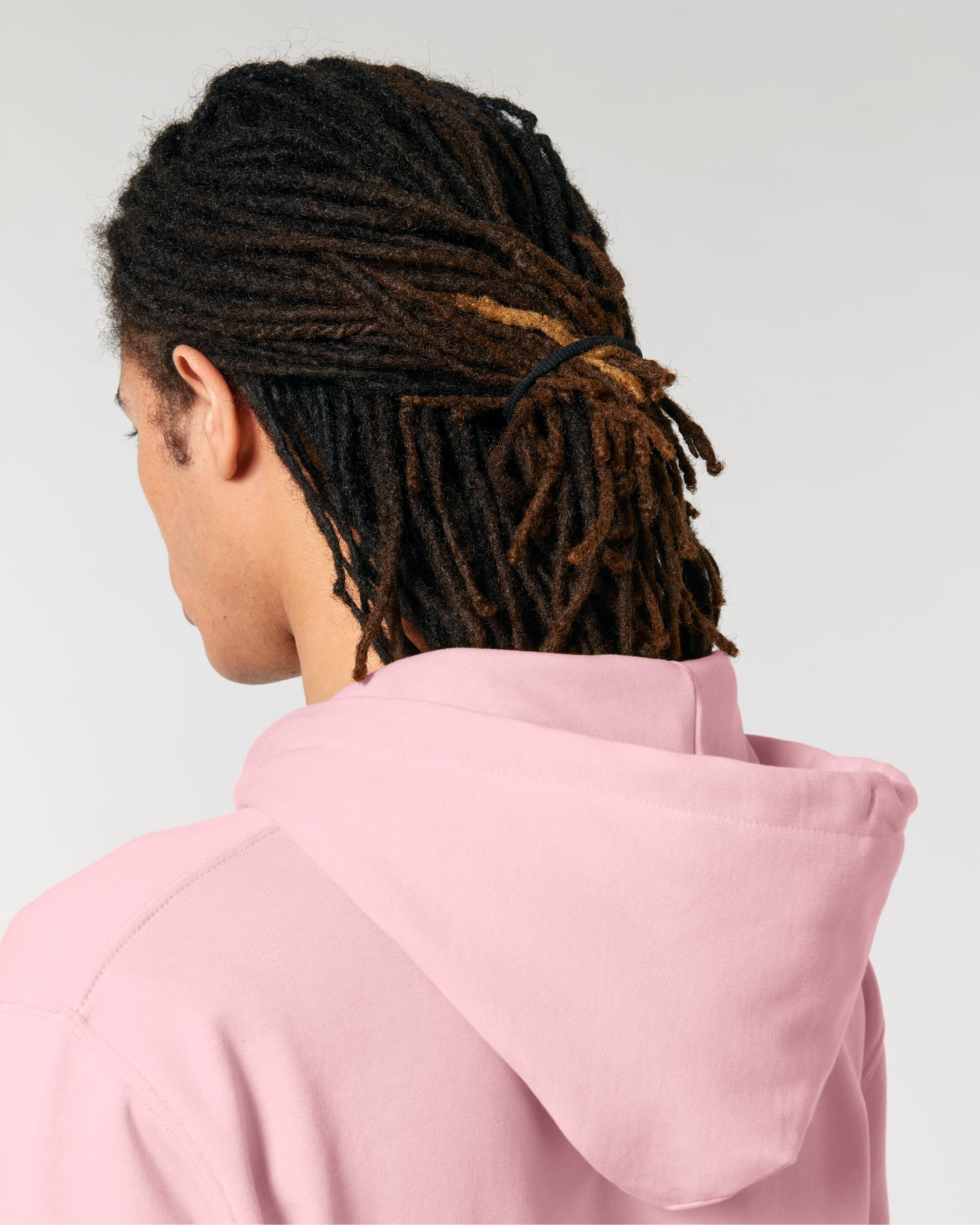 Sweat capuche zippé Cultivator 2.0 Rose coton